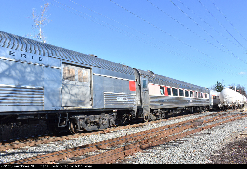 Polar Express Train running along Eden Lane